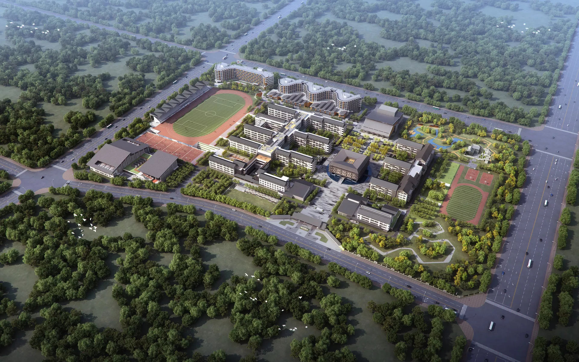 大兴区第一中学西校区新建工程